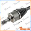 Demi-Arbre de Transmission MTM gauche pour PEUGEOT | NPW-PE-057, 243ST93